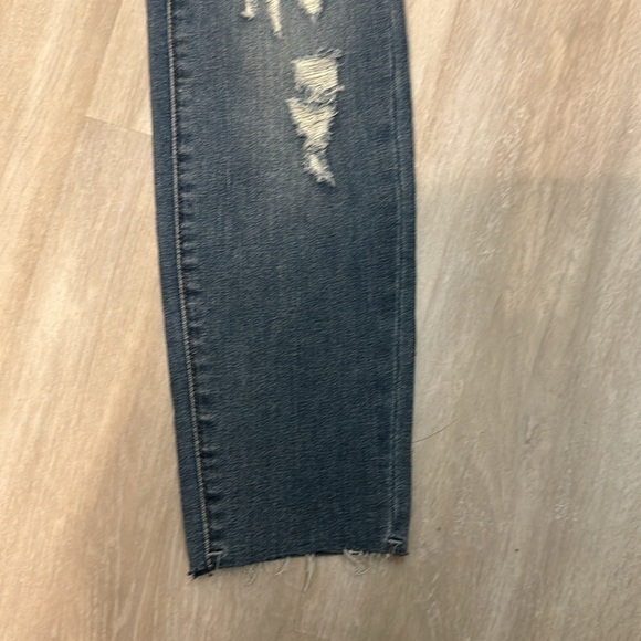 PACSUN HIGH RISE DISTRESSED RAW HEM ANKLE JEGGINGS SZ 26 EVERYDAY SCHOOL - Picture 8 of 10